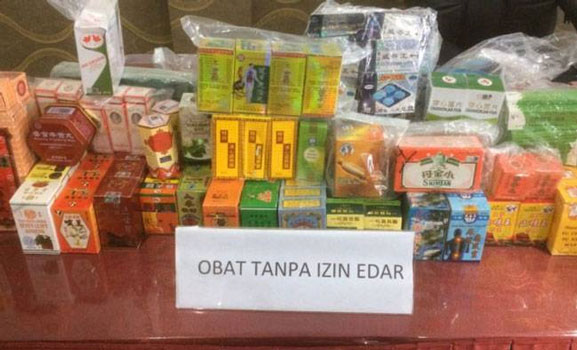 BPPOM Sita 17.780 Obat Tanpa Izin Edar, Dua Pemilik Toko di Rohil Diamankan