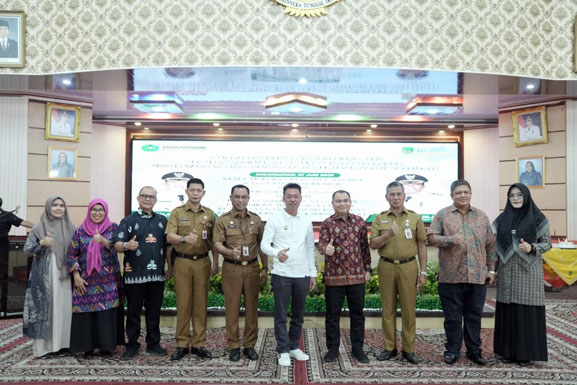 Bupati Rohil Buka Sosialisasi Penerimaan Mahasiswa Baru Program Magister Pascasarjana Unilak