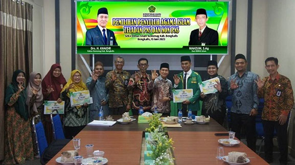 Empat Penyuluh Agama Islam Kemenag Bengkalis Terima Penghargaan