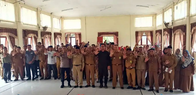 Satgas UPP Saber Pungli Sosialisasi Cegah Pungutan Liar di Kabupaten Siak