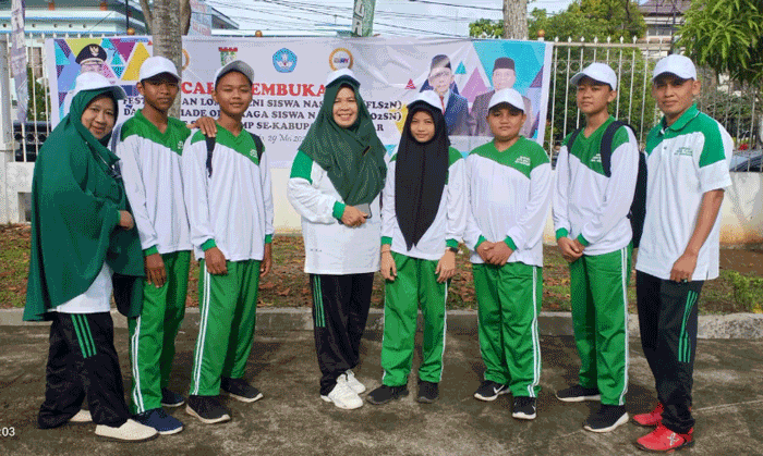 Siswa SMPN 3 Bangkinang Wakili Kampar di FLS2N dan O2SN Tingkat Provinsi Riau   Tahun 2023