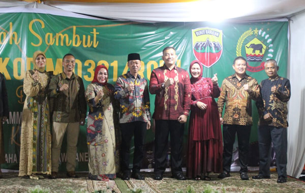 Pemkab Rohil Gelar Pisah Sambut Dandim 0321 Rohil