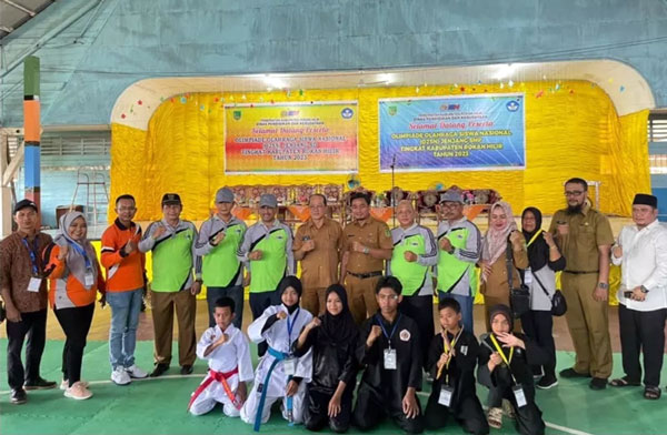 Sekdakab Rohil Buka O2SN, Targetkan Atlit Handal di Tingkat Internasional