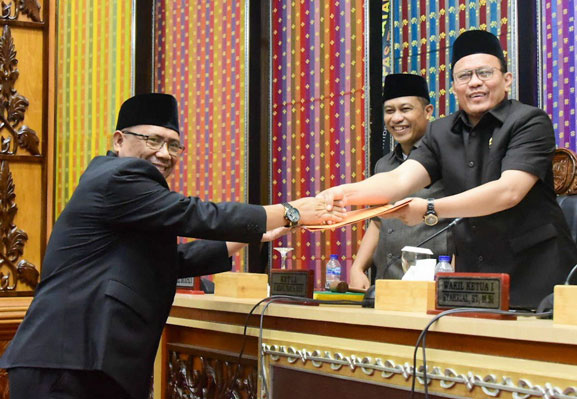 Wakil Bupati Bengkalis Paparkan Gambaran Umum Laporan Keuangan Pemkab Bengkalis Usai Diaudit BPK RI