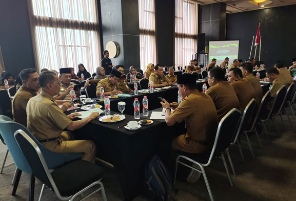 Per 30 Juni 2023 Realisasi Fisik Pemkab Bengkalis 38,63 Persen, Keuangan 34,26 Persen