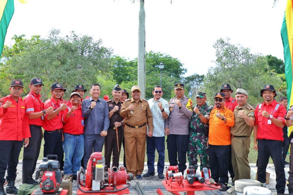 Antisipasi Karhutla dan Cuaca Extreme, Pemkab Siak Gelar Apel Siaga