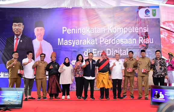 BAKTI Kementerian Kominfo Bakal Bangun 14 Titik Infrastruktur TIK di Bengkalis