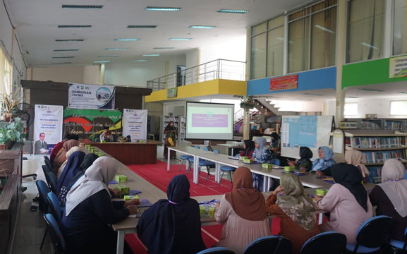 Tingkatkan Pengetahuan Transformasi Perpustakaan Berbasis Inklusi Sosial di Pedesaan, Dispusip Kab Siak Gelar Bimtek TPBIS