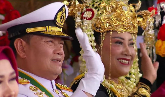 Prajurit TNI Sukseskan Peringati HUT RI ke-78