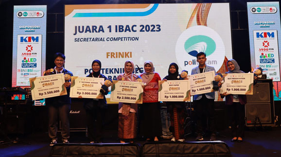 Jurusan ADM Polbeng Juara 3 Ajang Internasional Business Administration Competition