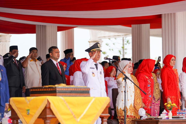 Bupati Afrizal Sintong Jadi Irup HUT Kemerdekaan RI ke-78