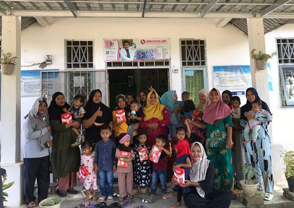 Kukerta UNRI di Kuansing Sosialisasi Stunting dan Pengembangan UMKM