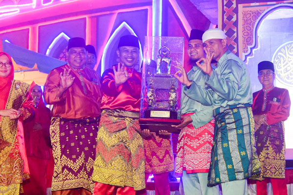 7 Kali Beruntun, Kafilah Kecamatan Bengkalis Kembali Raih Juara Umum
