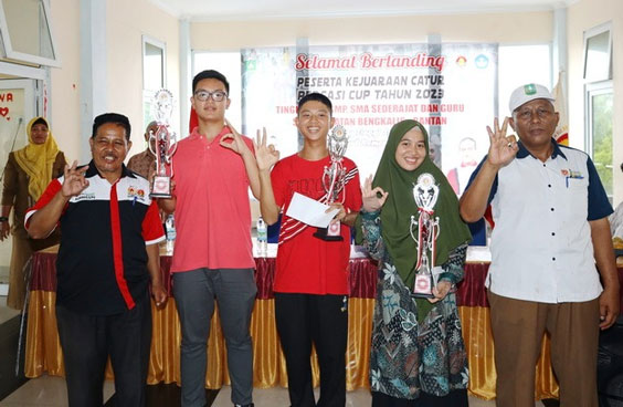 Sekolah Maitreya Juara Umum Turnamen Catur Percasi Cup 2023
