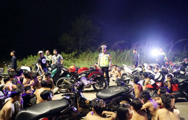 Ops Zebra Lancang Kuning 2023, 81 Motor di Kuansing Ditindak di Tempat