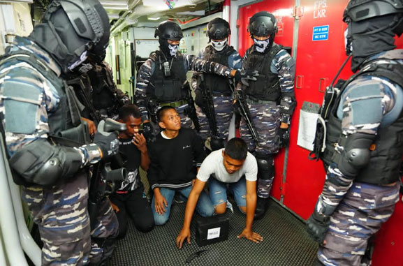 ASEAN Wujudkan Maritim Security Dalam ASEX-01