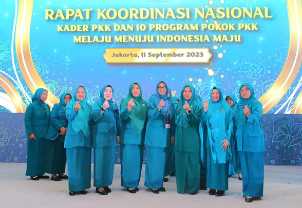 TP PKK Siak Ikuti Rakornas TP PKK Tahun 2023