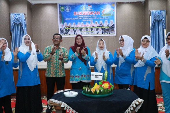 Meriahkan HUT ke-18, Himpaudi Kabupaten Siak Gelar Lomba Bagi Pendidik