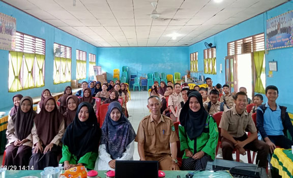 STAIN Bengkalis Gelar LDK Bagi Siswa SMPN 3 Bantan