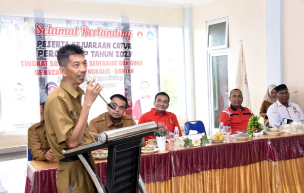 Bersama Percasi, Disdik Gelar Kejuaraan Catur