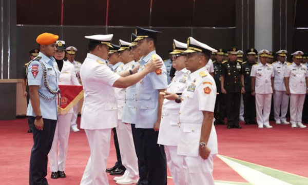 Panglima TNI Pimpin Sertijab Tiga Jabatan Strategis TNI