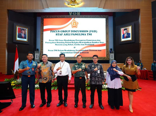 TNI Siap Bantu Pemerintah Atasi Stunting dan Inflasi