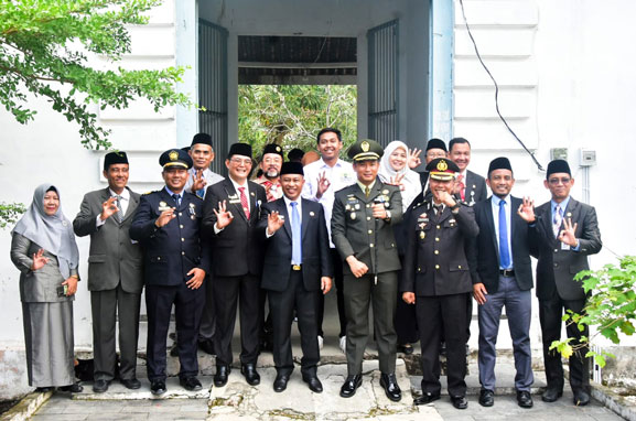 Wakil Bupati Bengkalis Bagus Santoso Tinjau Penjara Belanda Huis Van Bewaring Jell