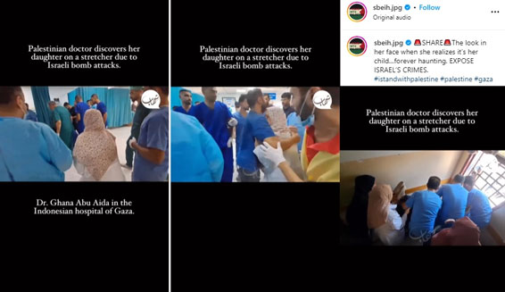 Viral Tangis Histeris Dokter Palestina Lihat Anaknya Jadi Korban Bom Israel