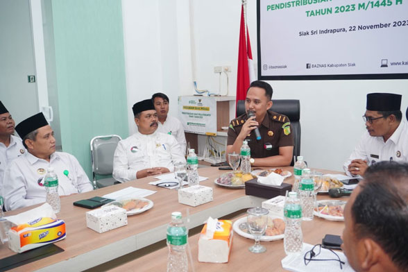 Baznas  Siak Gelar Penyuluhan Hukum Terkait Pengelolaan Zakat