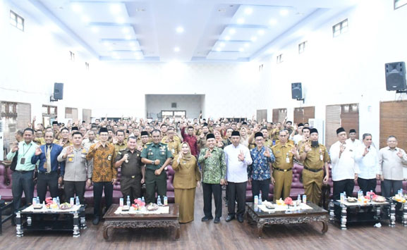 Rakornis Baznas, Bupati Bengkalis Minta Stakholder Bentuk UPZ dan Maksimalkan Pengumpulan Zakat