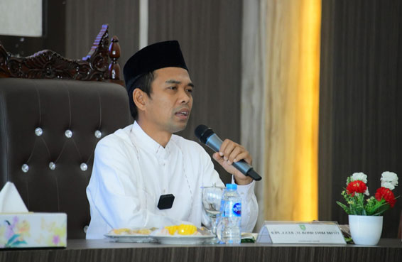 UAS Bedah Buku 99 Tanya Jawab Seputar Shalat Lengkap Bersama DWP Kabupaten Bengkalis