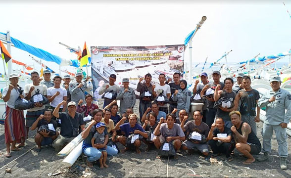 HUT Bakamla RI Semakin Dekat, Zona Bakamla Tengah Aktif Baksos Tali Kasih