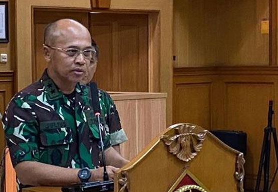 Duduk di Barisan Pendukung Prabowo, Kapuspen TNI: Mayor Teddy Ajudan yang Mengikuti Kegiatan Menhan