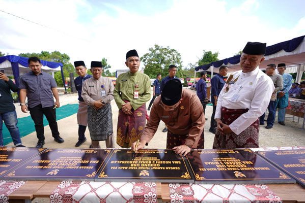 Resmikan 9 USB Se-Riau, Ini Harapan Gubernur Edy Nasution