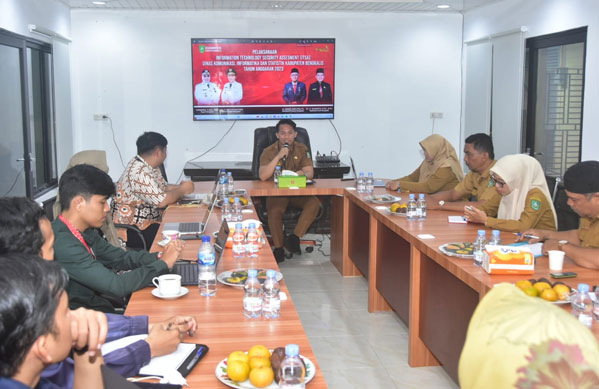 Diskominfotik Bengkalis Gandeng BSSN Lakukan Asesmen Sistem IT