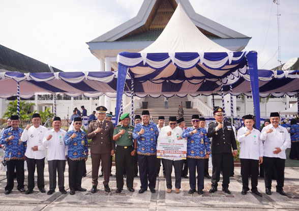 Terkumpul 2,32 M, BAZNAS Siak Tutup Donasi Peduli Palestina