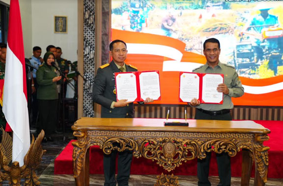TNI Integratif Bersinergi Dengan Kementan RI Dukung Ketahanan Pangan Wujudkan Swasembada Pangan