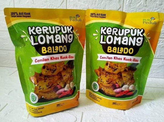 Kerupuk Lomang Balado Kampar Masuk Nominasi 3 Besar Anugerah BBI 2023