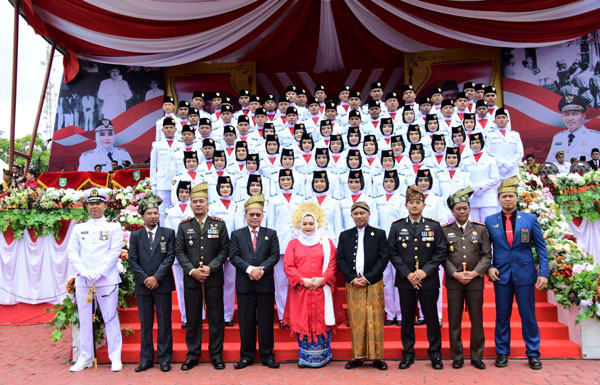Kesbangpol Bengkalis Bantah Permainkan Hak-hak Paskibraka 2023
