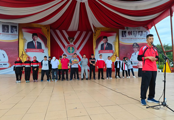 Tingkatkan Disiplin, Bupati Bengkalis Minta OPD Serahkan SK THL