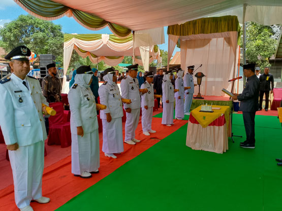 Pemkab Rohil Kembali Lantik 8 Penjabat Penghulu di Kecamatan Kubu dan Kuba