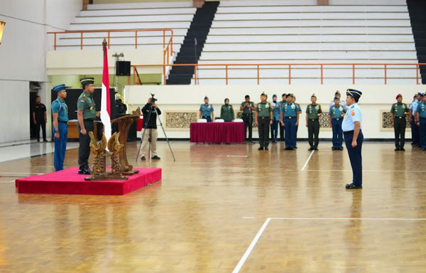 Panglima TNI Terima Laporan Korps Kenaikan Pangkat 66 Perwira Tinggi TNI