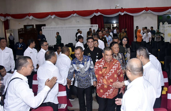 Hadiri Pelantikan Pengurus PWI Riau, Bagus Santoso Ucapkan Selamat dan Tahniah