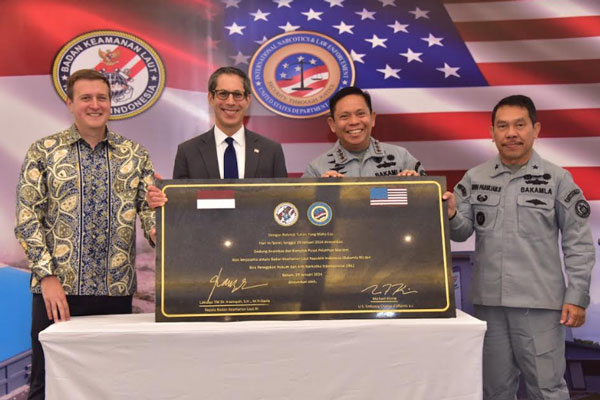 Amerika Serikat dan Bakamla RI Resmikan Pusat Pelatihan Maritim Anambas di Batam