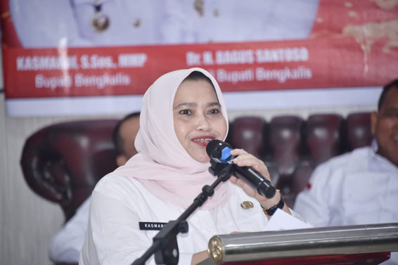 Buka Musrenbang Kecamatan Pinggir, Kasmarni Sampaikan Alokasi Anggaran Pembangunan 2024