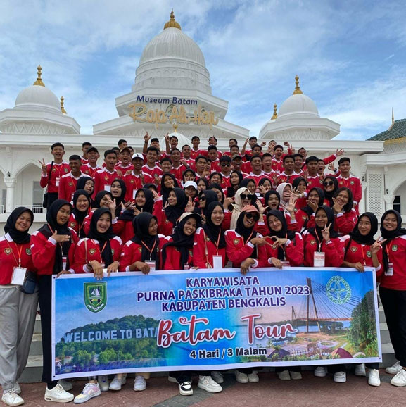 Karyawisata 2023, Paskibraka: Terimakasih Bupati Bengkalis