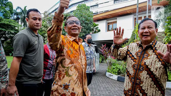 Mahfud Mundur dari Menko Polhukam, Begini Tanggapan Prabowo