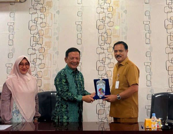 Teken MOA Bersama UNRI, Disparbudpora Bengkalis Susun Desain Besar Olahraga Daerah