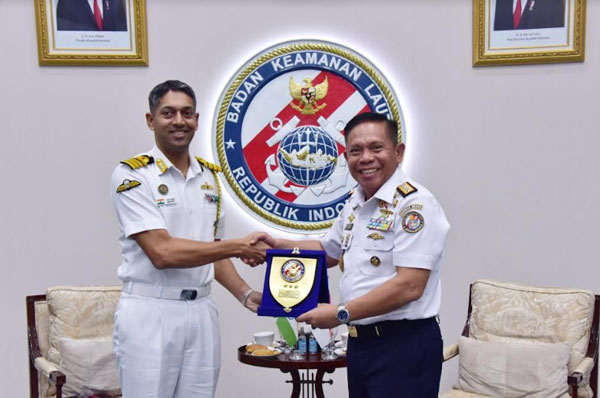 Perkuat Kerja Sama Maritim, Kepala Bakamla RI Terima Kunjungan Athan India