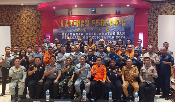 Bakamla RI Resmi Buka Latihan Bersama KKPH di Laut Timur 2024